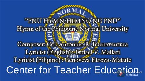 pnu hymn lyrics|Philippine Normal University Isabela Campus .